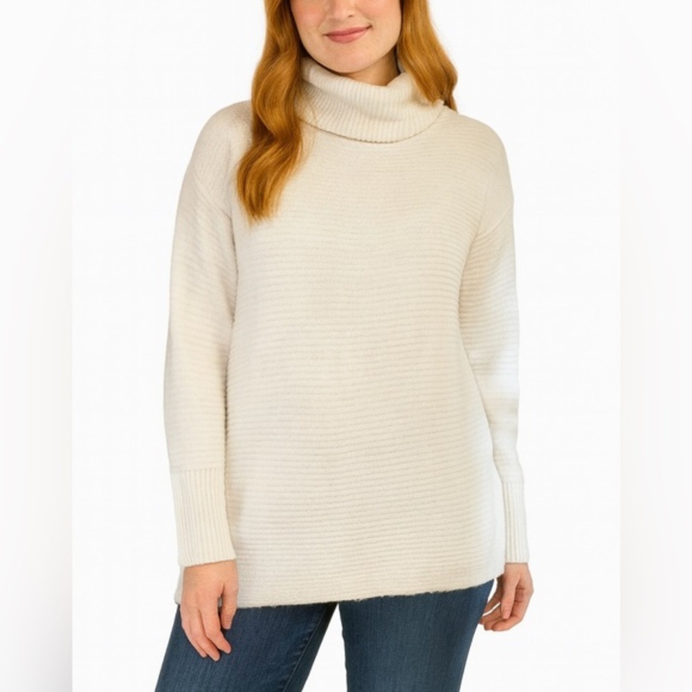 Old Navy Cream Cowl Neck Sweater